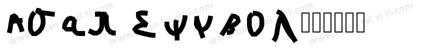 Asap Symbol字体转换